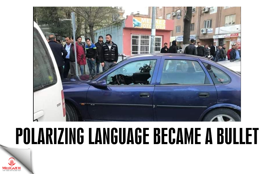 Polarizing language became a bullet