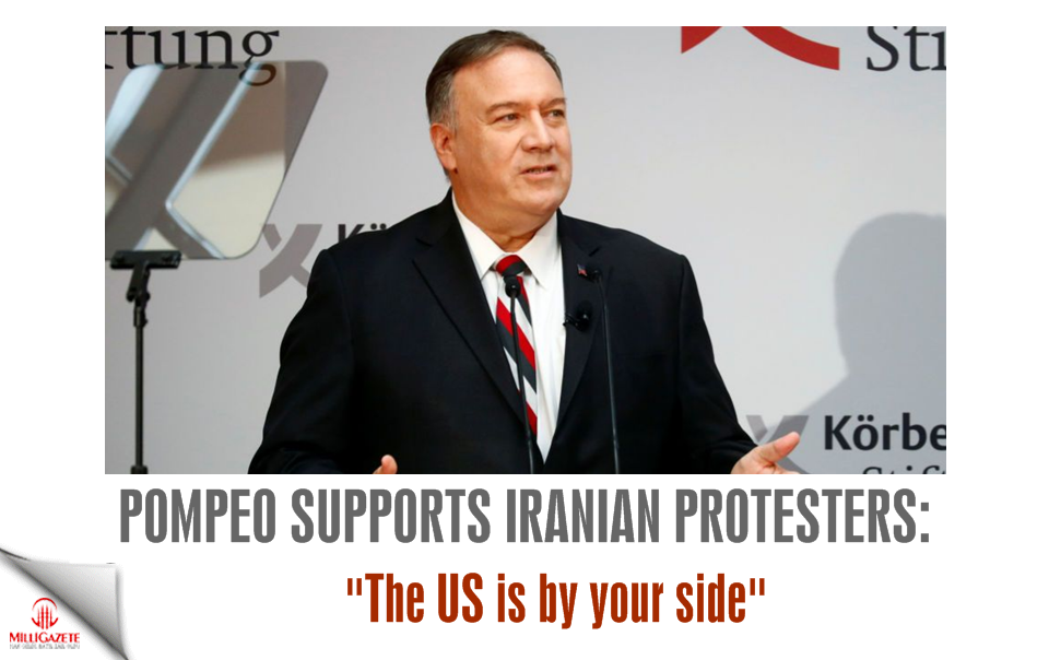 Pompeo supports Iranian protesters: 