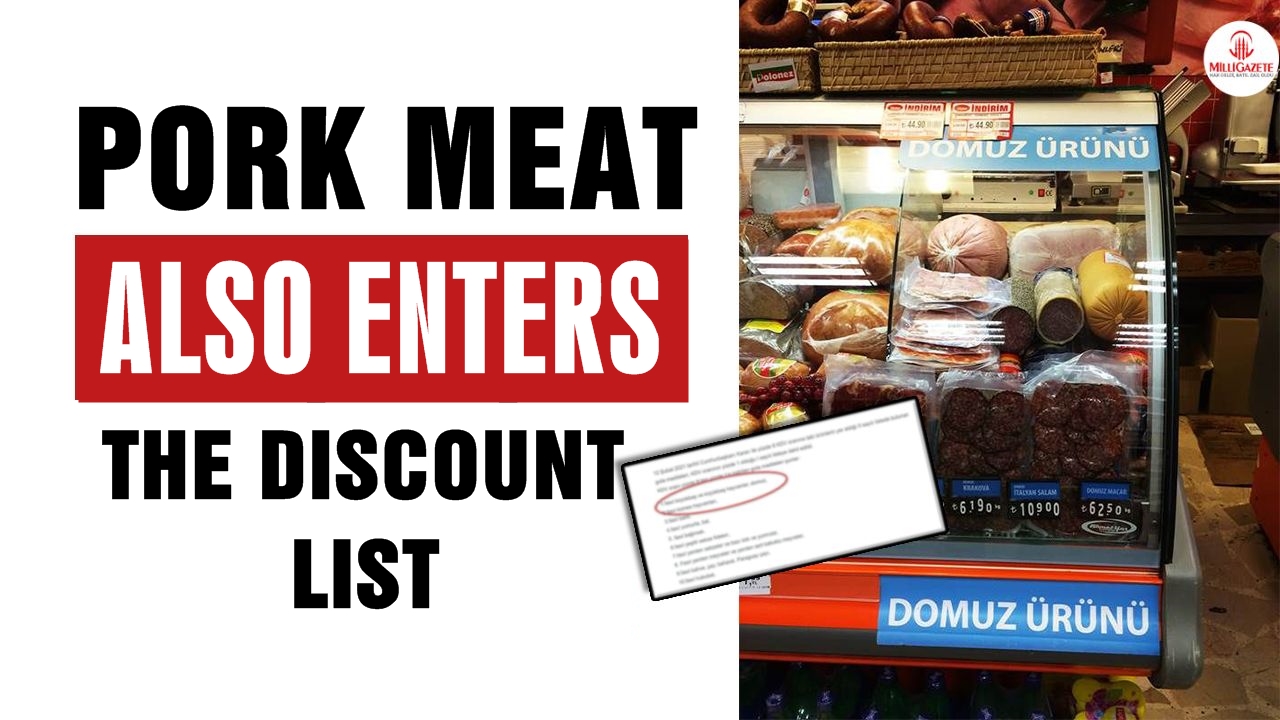 Pork meat also enters the discount list