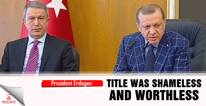 President Erdogan slams Turkish daily over army chief story