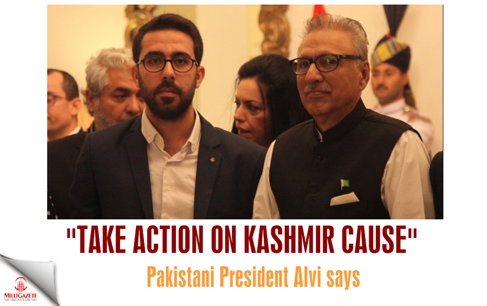 President of Pakistan: Take action on Kashmir cause!