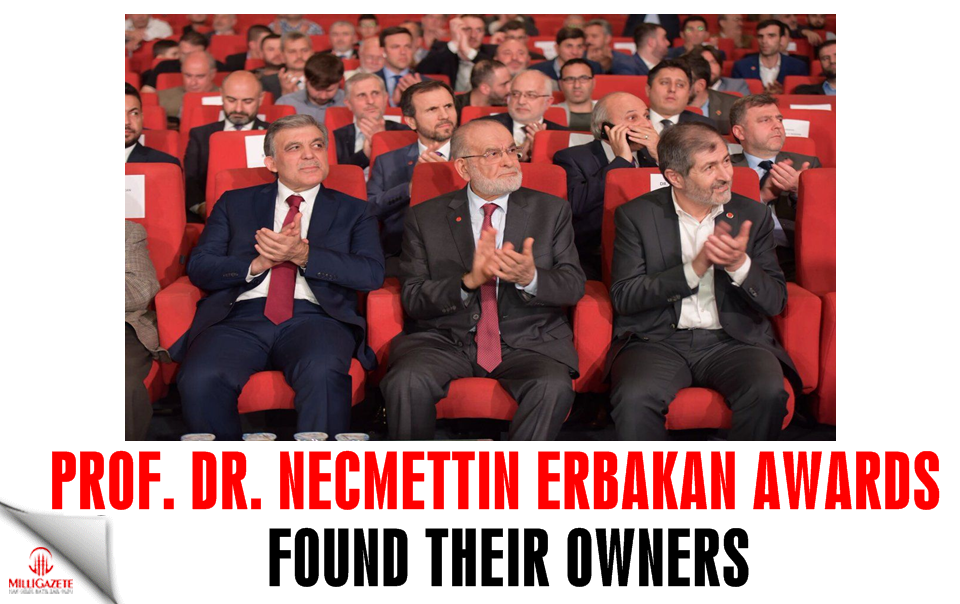 Prof. Dr. Necmettin Erbakan Awards found their owners