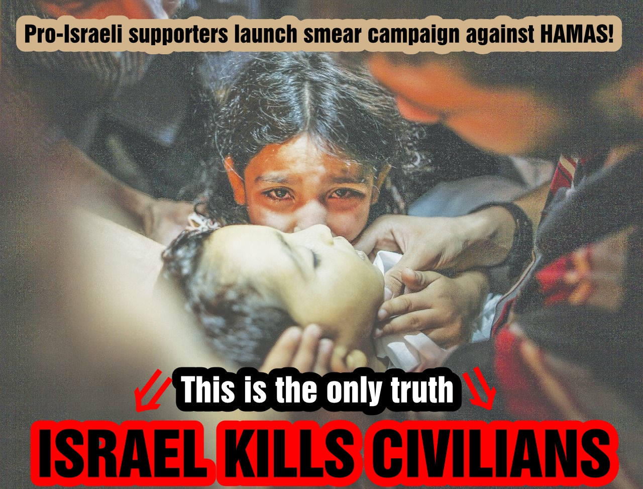 Pro-Israeli supporters launch smear campaign against HAMAS!