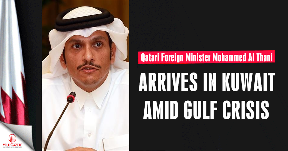 Qatar FM arrives in Kuwait amid Gulf crisis
