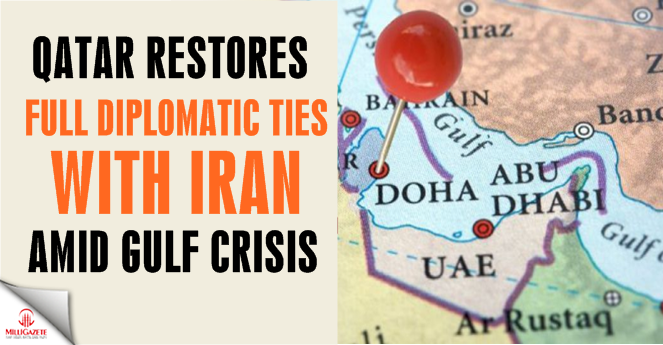 Qatar restores full diplomatic ties with Iran amid Gulf crisis