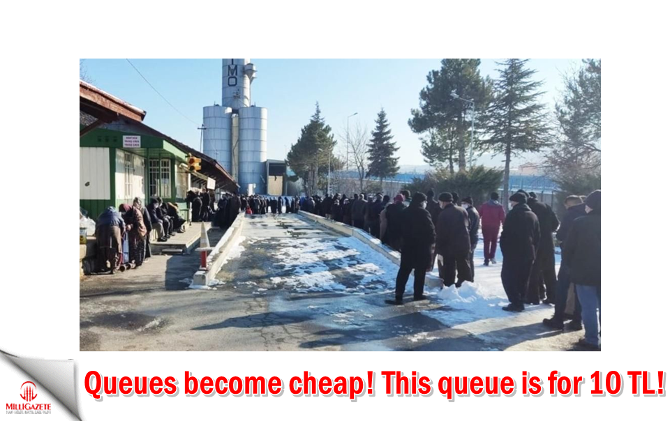 Queues become cheap! This queue is for 10 TL!