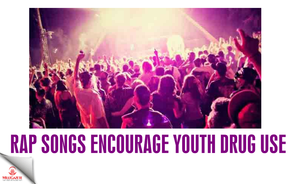 Rap songs encourage youth drug use