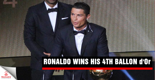 Ronaldo wins his 4th Ballon d’Or