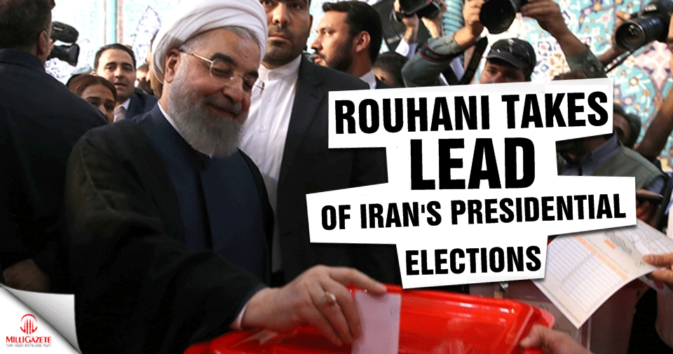 Rouhani takes lead of Iran’s presidential elections