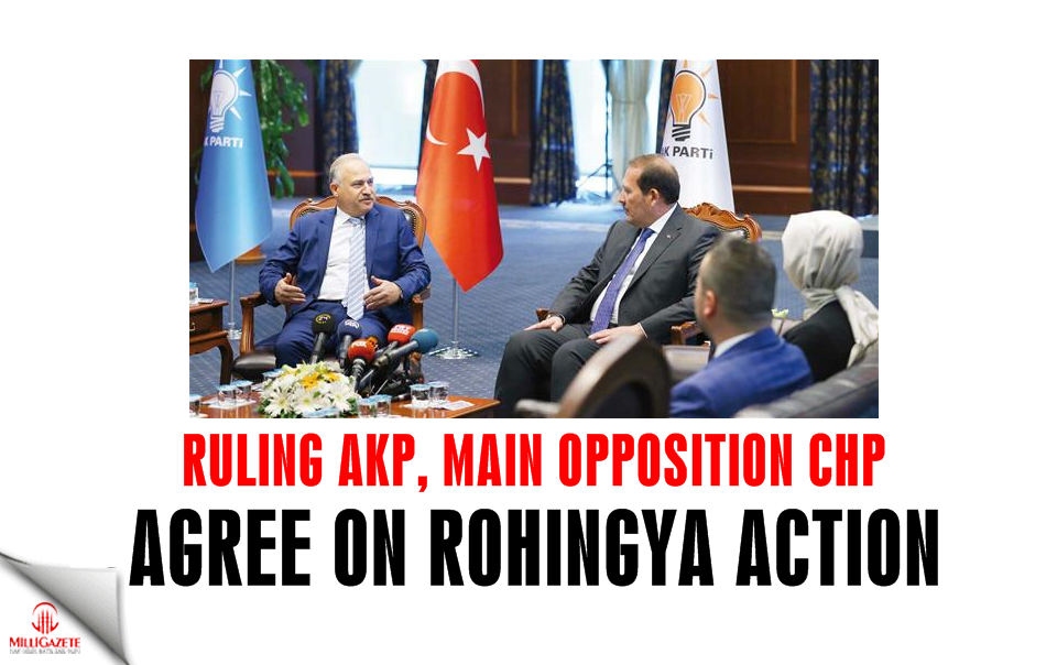 Ruling AKP, main opposition CHP agree on Rohingya action