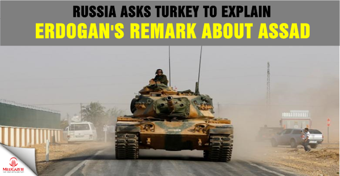 Russia asks Turkey to explain Erdogan's remark about Assad
