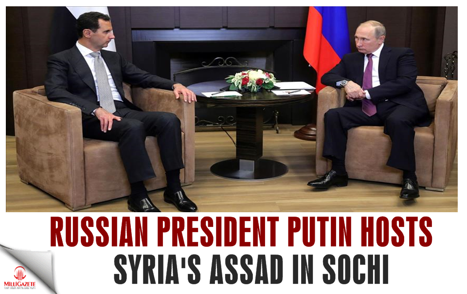 Russian president hosts Syria’s Assad in Sochi