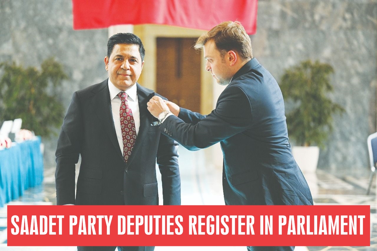 Saadet Party deputies register in Parliament