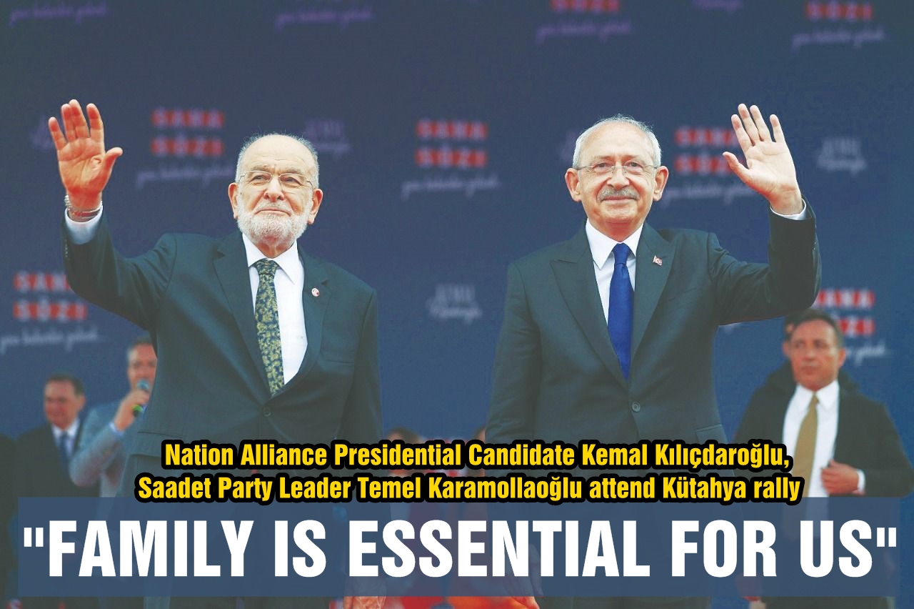 Saadet Party Leader Temel Karamollaoğlu: 