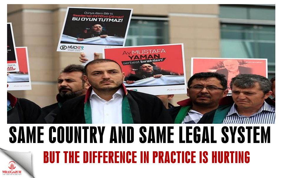 Same country and same legal system, but the difference in practice is hurting