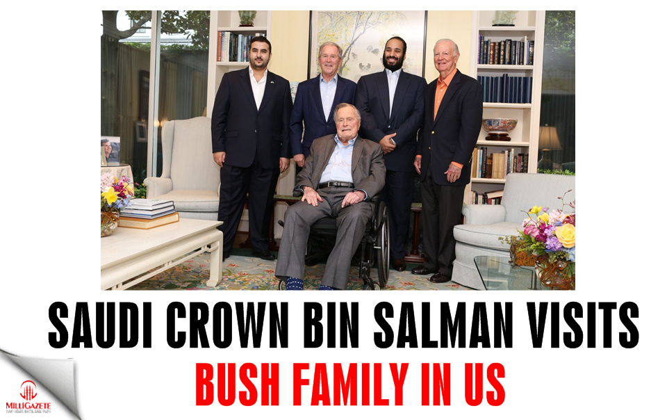 Saudi crown visits Bush family in US