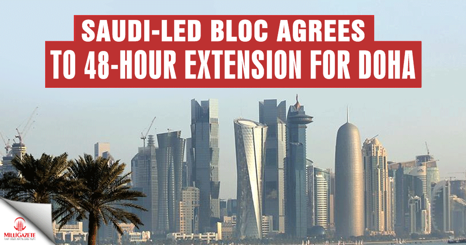 Saudi-led bloc agrees to 48-hour extension for Doha