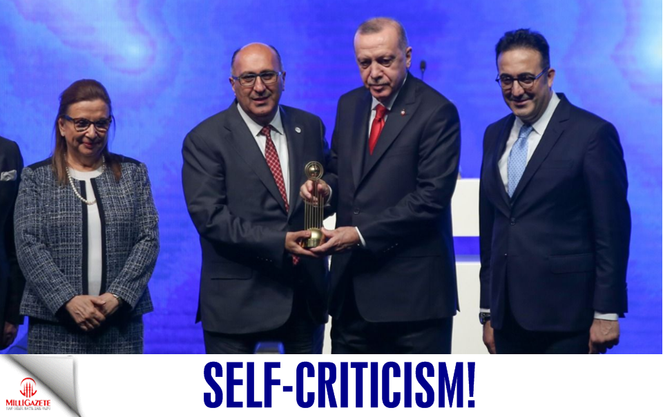 Self-criticism!