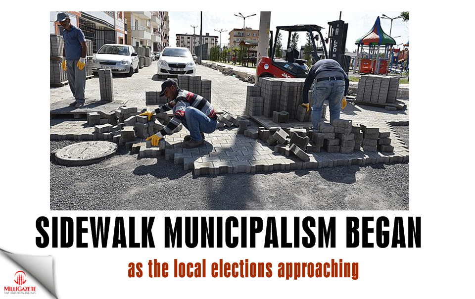 Sidewalk municipalism began as the local elections approaching