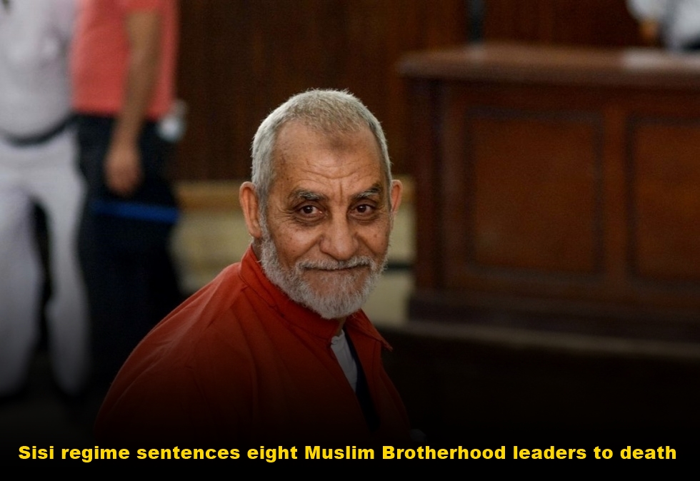 Sisi regime sentences eight Muslim Brotherhood leaders to death