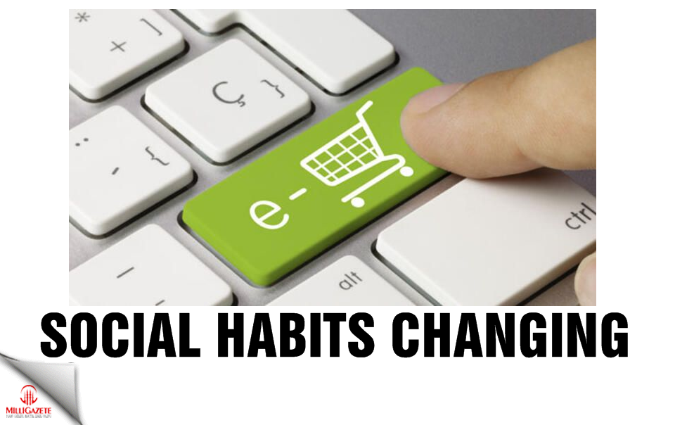 Social habits changing!