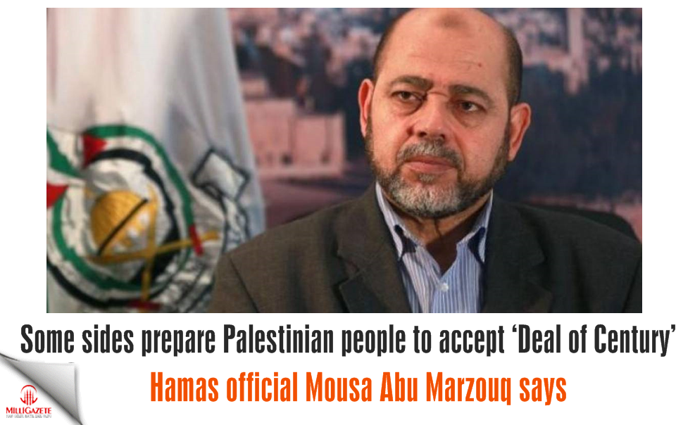 Some sides prepare Palestinian people to accept ‘Deal of Century’, Hamas official says