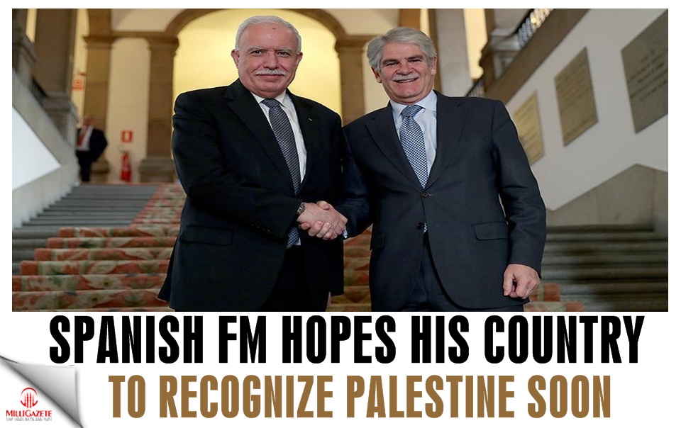 Spanish FM hopes his country to recognize Palestine soon