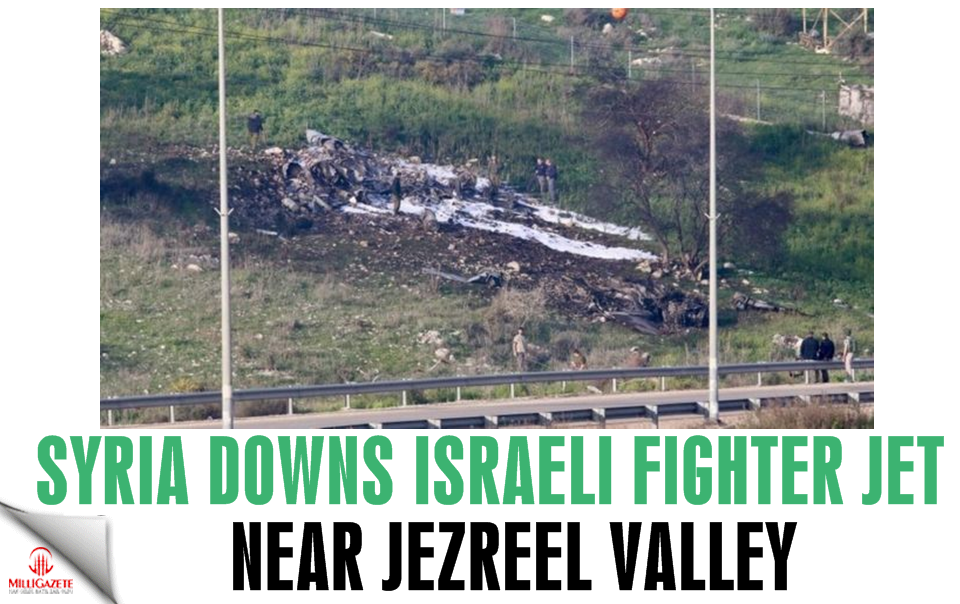 Syria downs Israeli fighter jet near Jezreel valley