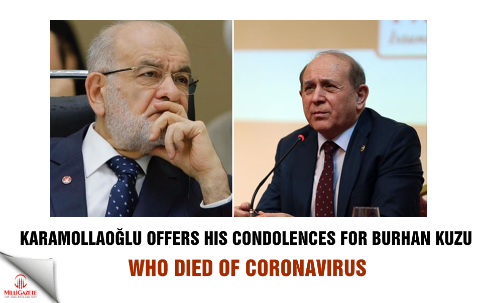 Temel Karamollaoğlu offers his condolences for Burhan Kuzu