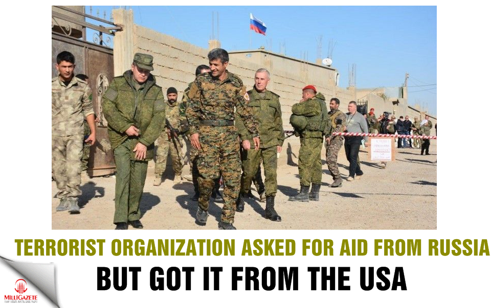 Terrorist organization asked for aid from Russia, but got it from the USA!