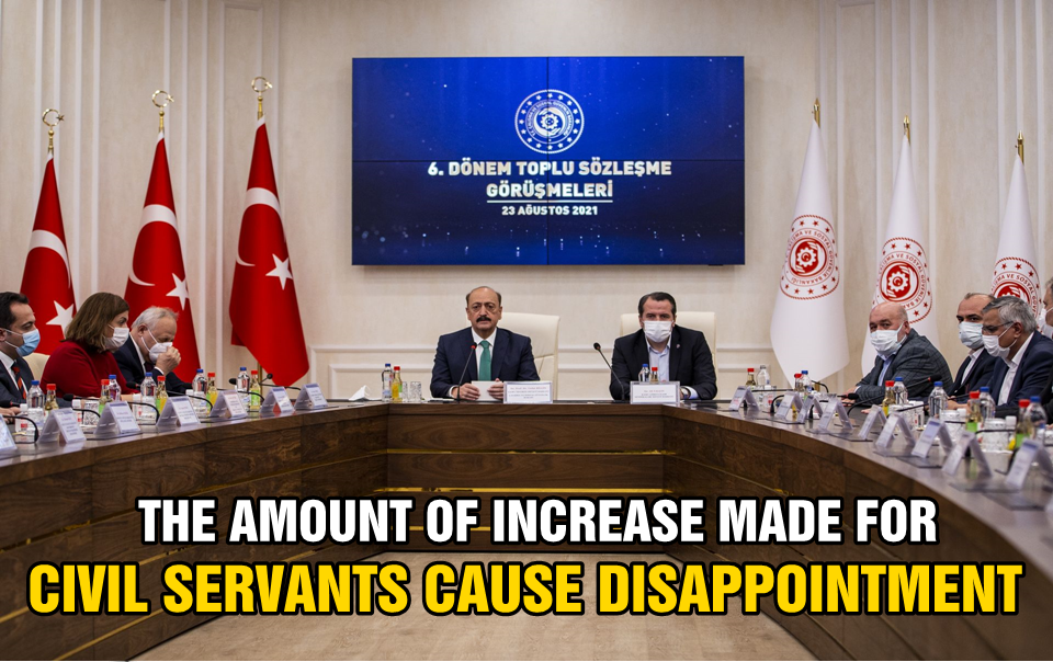 The amount of increase made for civil servants and civil servant retirees cause disappointment