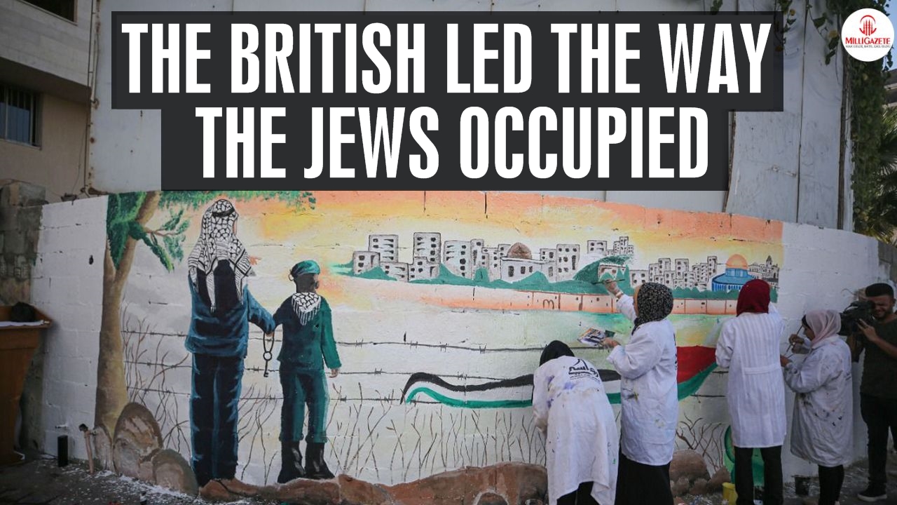 The British led the way, the Jews occupied it