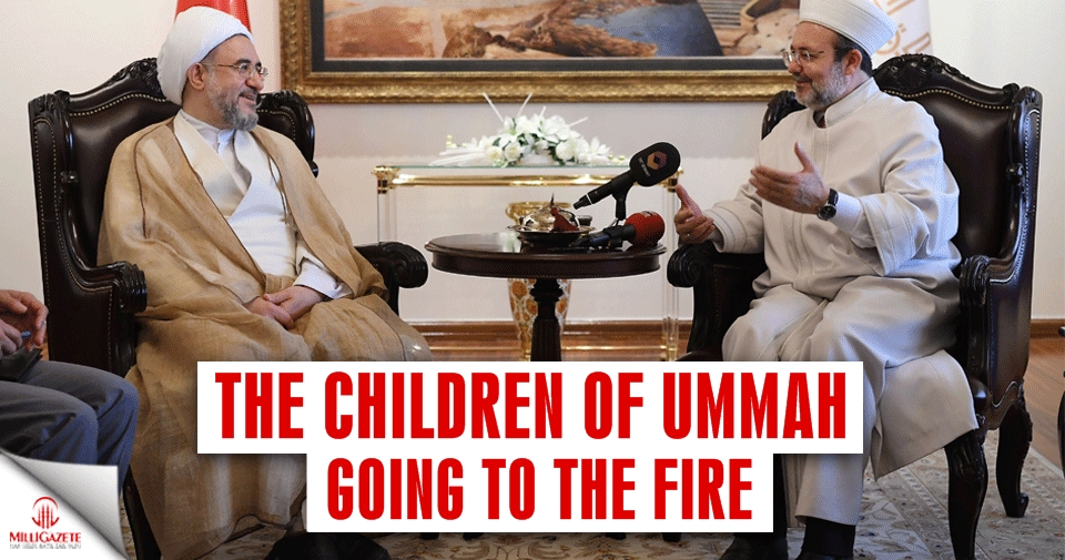 The children of Ummah are going to the fire