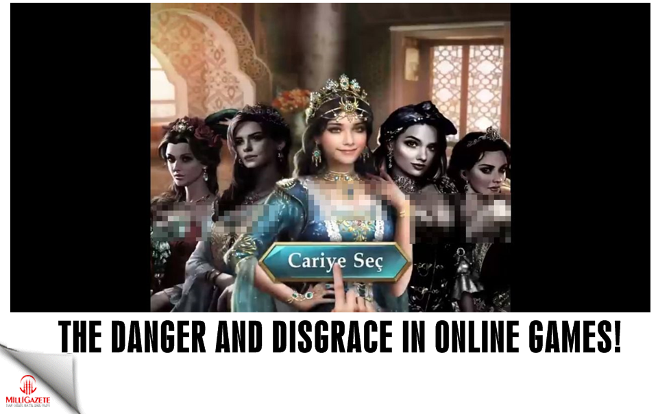 The danger and disgrace in online games