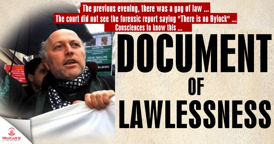 The document of lawlessness!