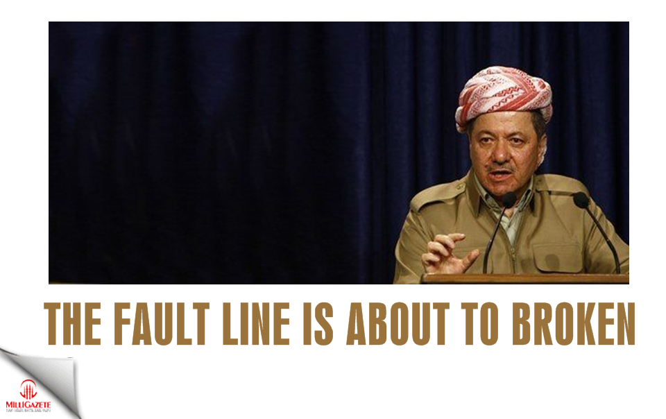 the fault line is about to broken