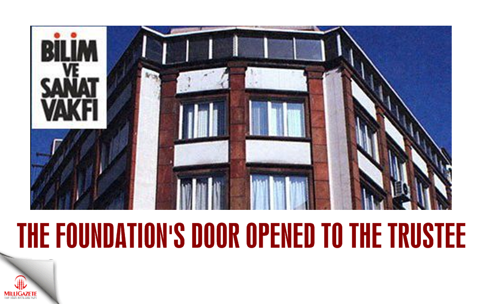 The foundation's door opened to the trustee