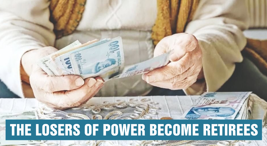 The losers of power become retirees