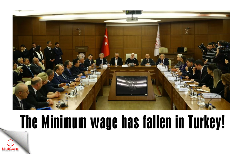 The minimum wage has fallen in Turkey!