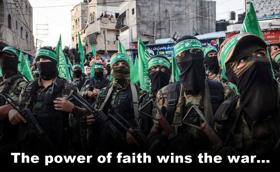 The power of faith wins the war!
