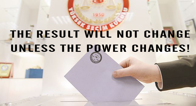 The result will not change unless the power changes!