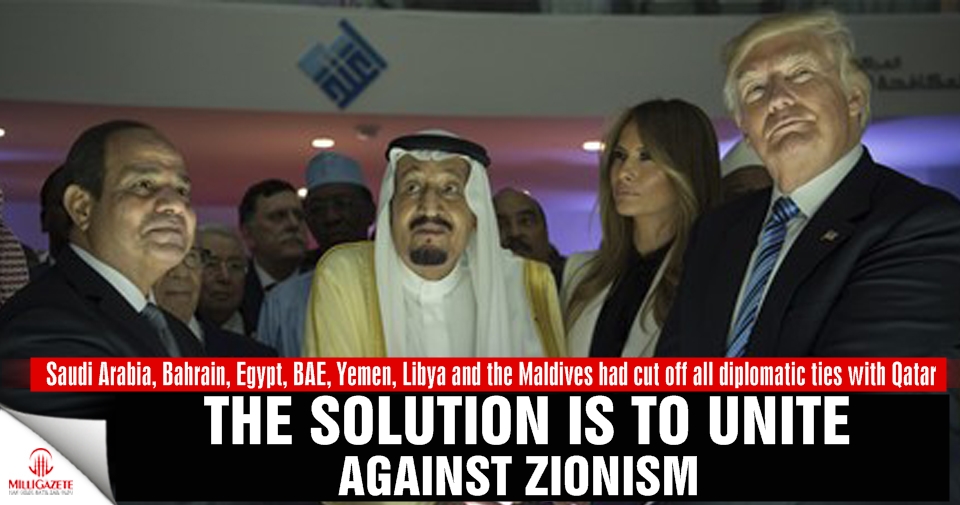 The solution is to unite against Zionism