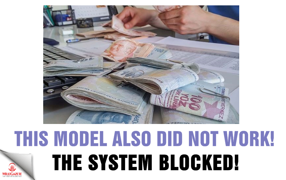 The system blocked! This model also did not work!