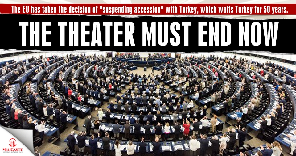 The theater must end now!