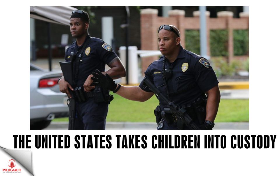 The United States takes the children into custody