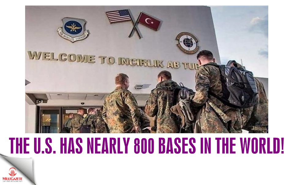 The US has nearly 800 bases in the world