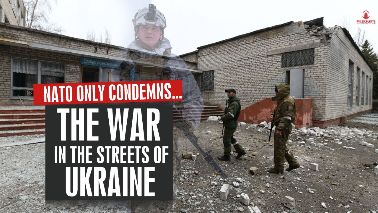 The war in the streets of Ukraine