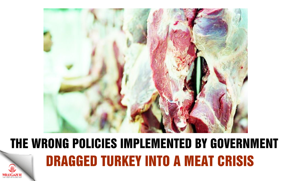 The wrong policies implemented by government dragged Turkey into a meat crisis