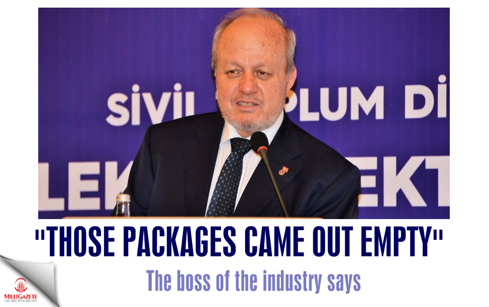 Those packages came out empty: The boss of the industry says 