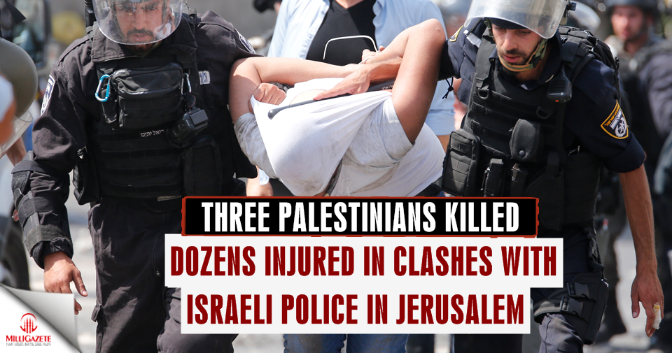 Three Palestinians killed, dozens injured in clashes with Israeli police in Jerusalem